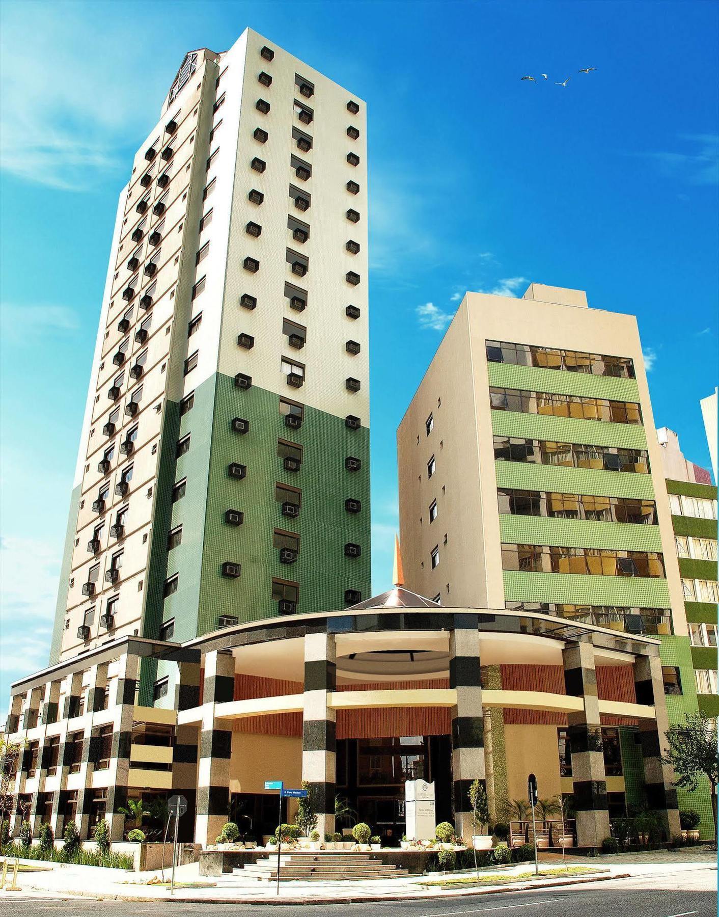 Master Curitiba Hotel - 1,6 Km Do Estadio Couto Pereira - Show Exterior foto